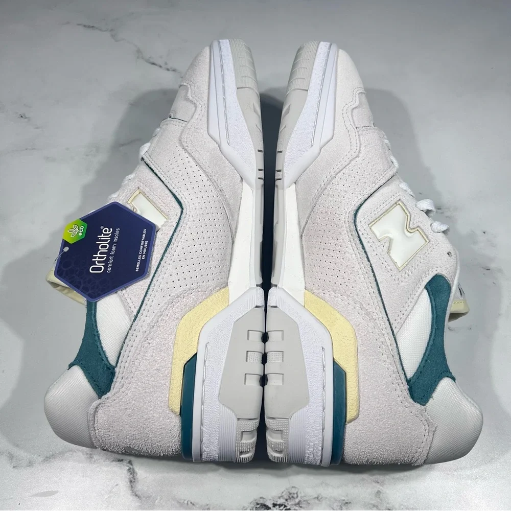 New Balance 550 Reflection Vintage Teal Suede Sneakers